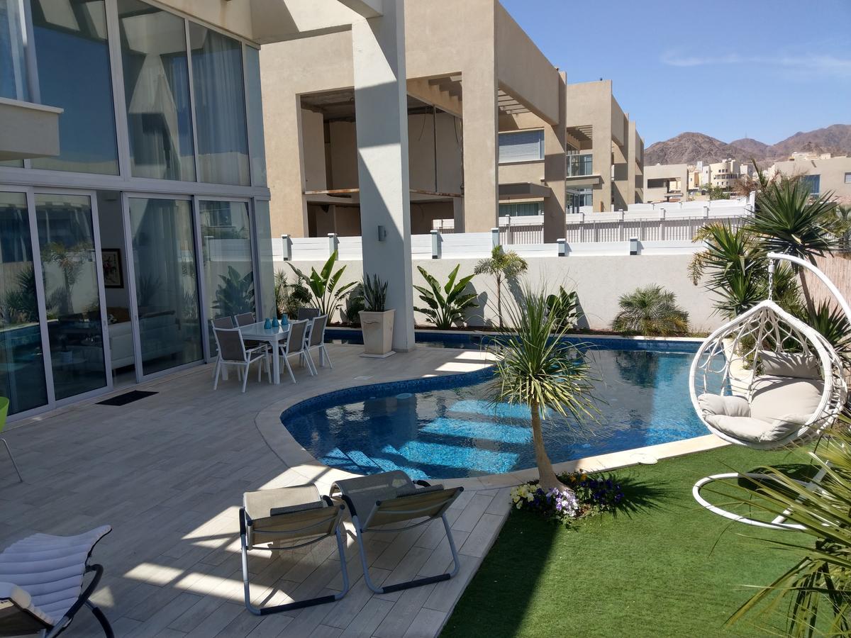 Turquoise Apartment With Pool Eilat Kültér fotó